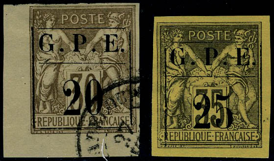 Lot 1979 - MONACO, FRENCH COLONIES A-Z INCLUDING RARITIES guadeloupe - Francois Feldman F.C.N.P François FELDMAN sale #128 Lot 1979 - MONACO, FRENCH COLONIES A-Z INCLUDING RARITIES guadeloupe - Francois Feldman F.C.N.P François FELDMAN sale #128