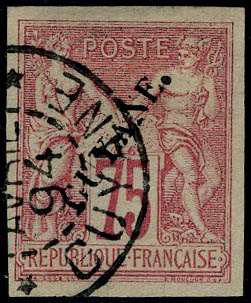 Lot 2019 - MONACO, FRENCH COLONIES A-Z INCLUDING RARITIES guyane -  Francois Feldman F.C.N.P François FELDMAN sale #128