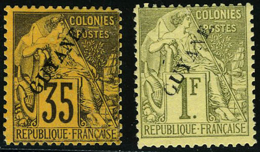 Lot 2022 - MONACO, FRENCH COLONIES A-Z INCLUDING RARITIES guyane -  Francois Feldman F.C.N.P François FELDMAN sale #128