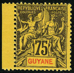 Lot 2026 - MONACO, FRENCH COLONIES A-Z INCLUDING RARITIES guyane -  Francois Feldman F.C.N.P François FELDMAN sale #128
