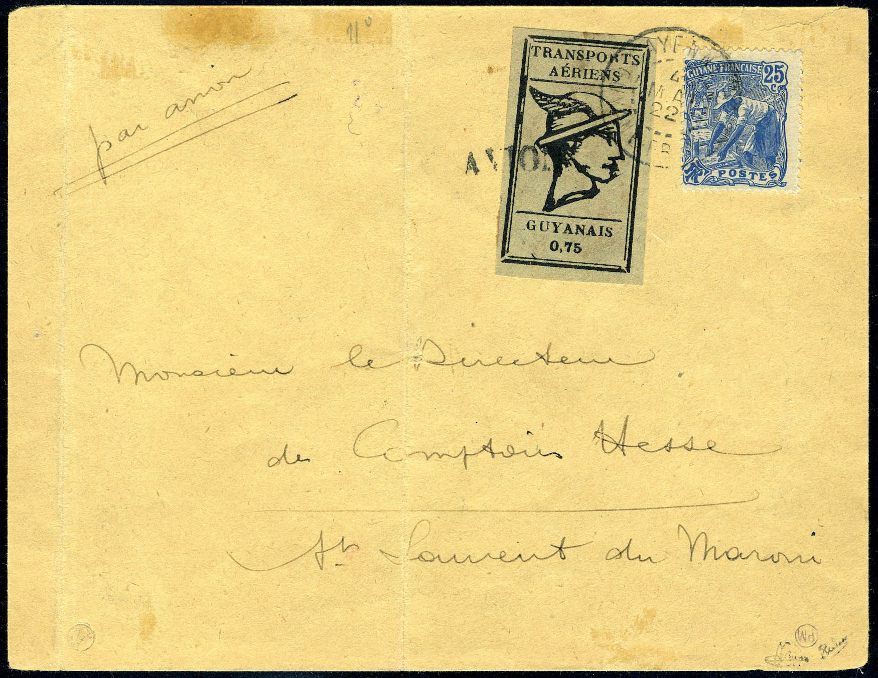 Lot 2031 - MONACO, FRENCH COLONIES A-Z INCLUDING RARITIES GUYANE, POSTE AERIENNE -  Francois Feldman F.C.N.P François FELDMAN sale #128
