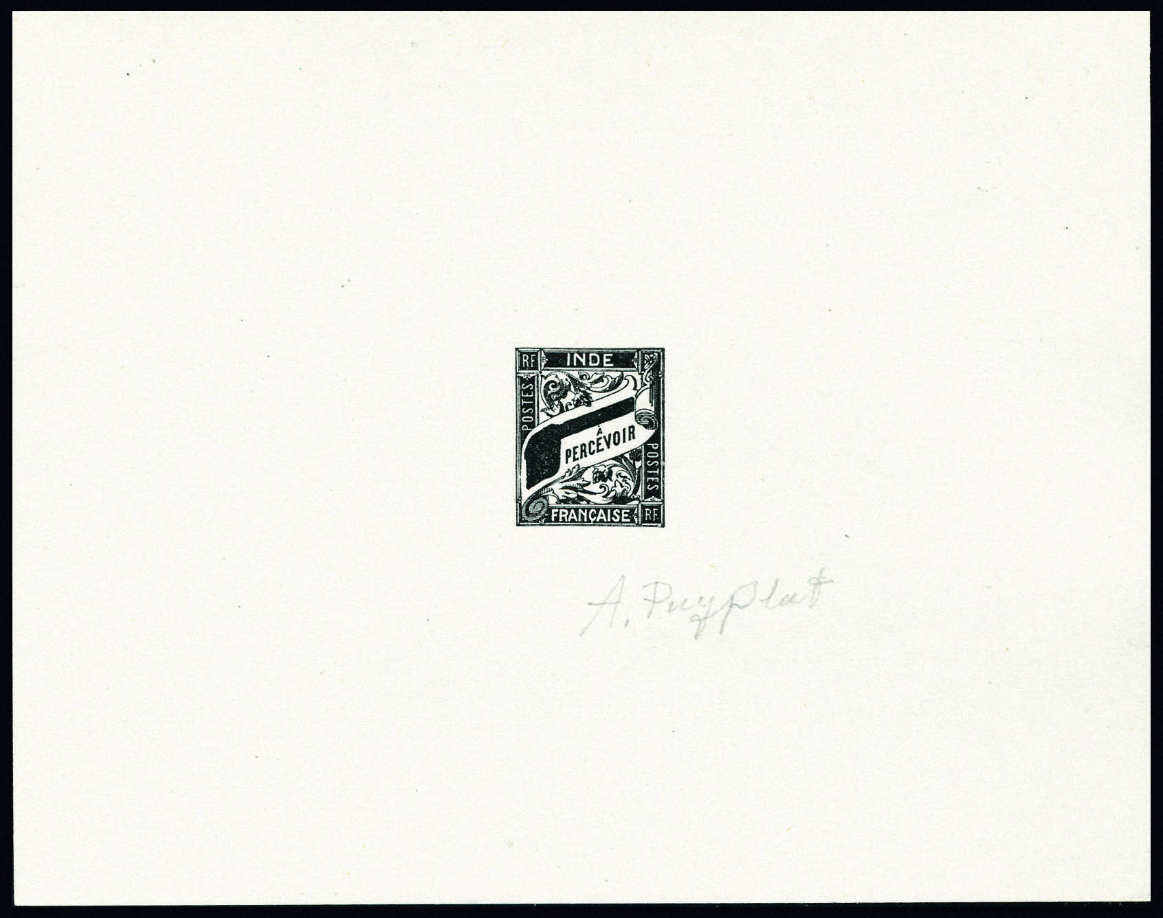 Lot 2057 - MONACO, FRENCH COLONIES A-Z INCLUDING RARITIES INDE, TIMBRES-TAXE -  Francois Feldman F.C.N.P François FELDMAN sale #128