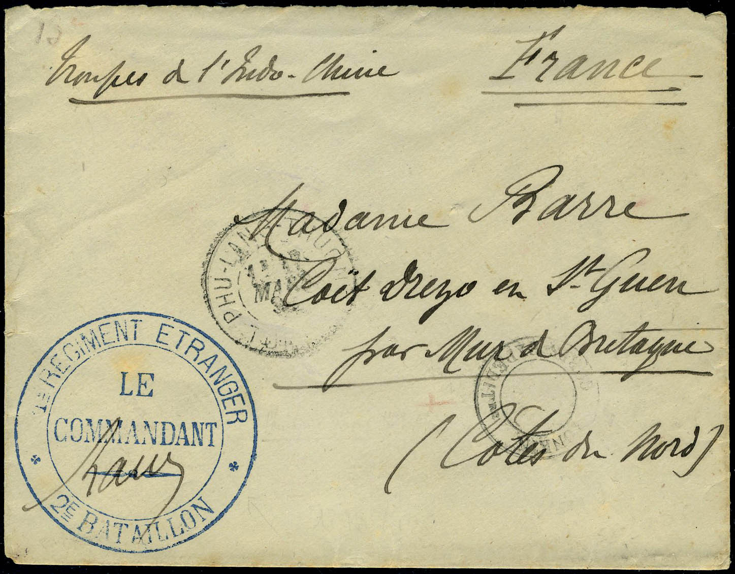 Lot 2058 - MONACO, FRENCH COLONIES A-Z INCLUDING RARITIES indochine -  Francois Feldman F.C.N.P François FELDMAN sale #128