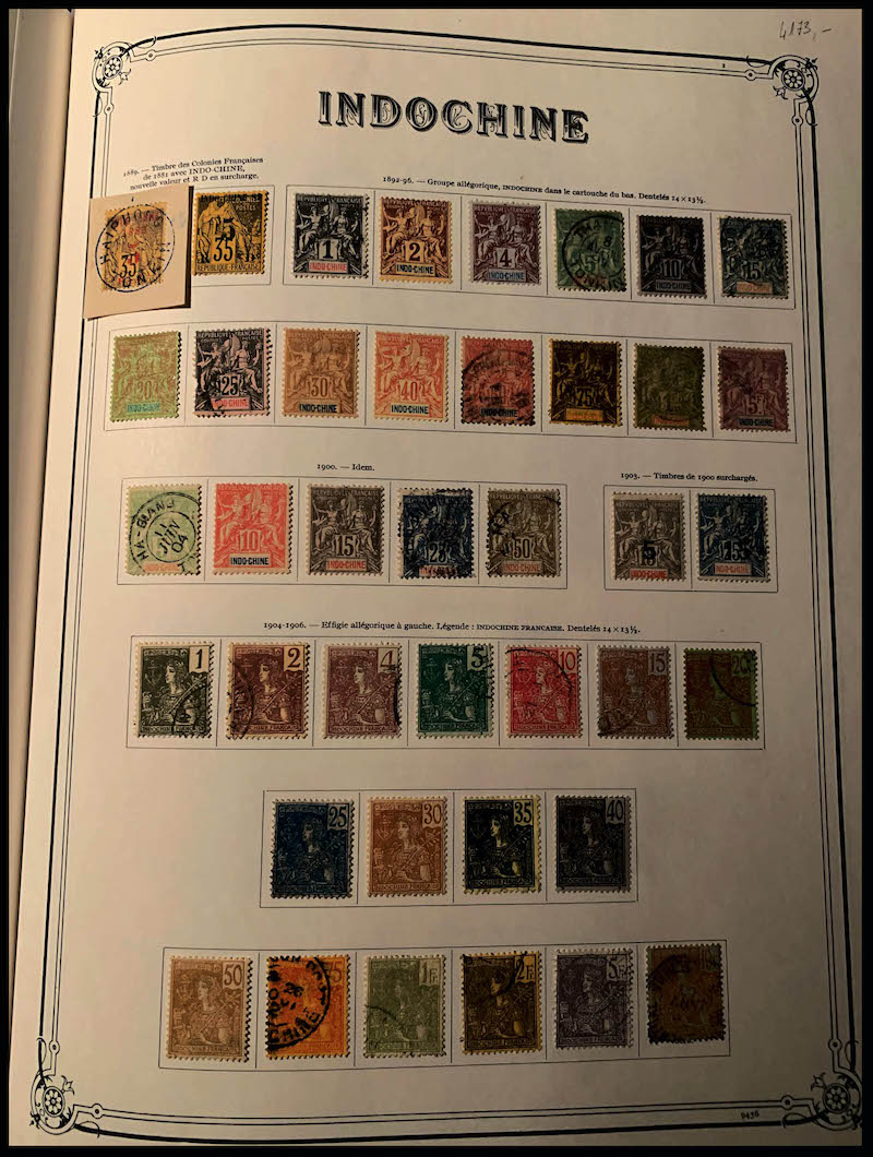 Lot 2079 - MONACO, FRENCH COLONIES A-Z INCLUDING RARITIES INDOCHINE, LOTS & COLLECTIONS -  Francois Feldman F.C.N.P François FELDMAN sale #128