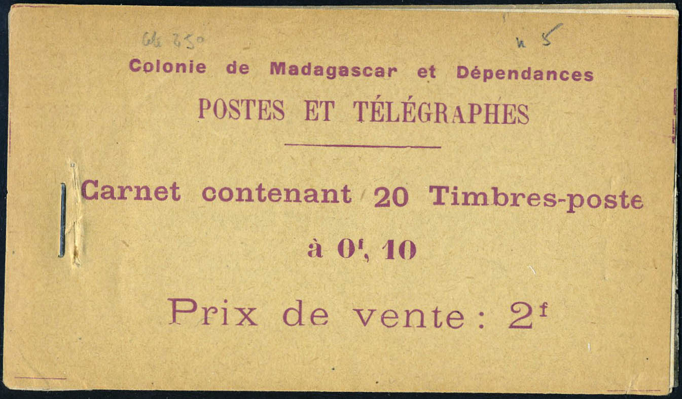 Lot 2124 - MONACO, FRENCH COLONIES A-Z INCLUDING RARITIES MADAGASCAR, CARNETS -  Francois Feldman F.C.N.P François FELDMAN sale #128