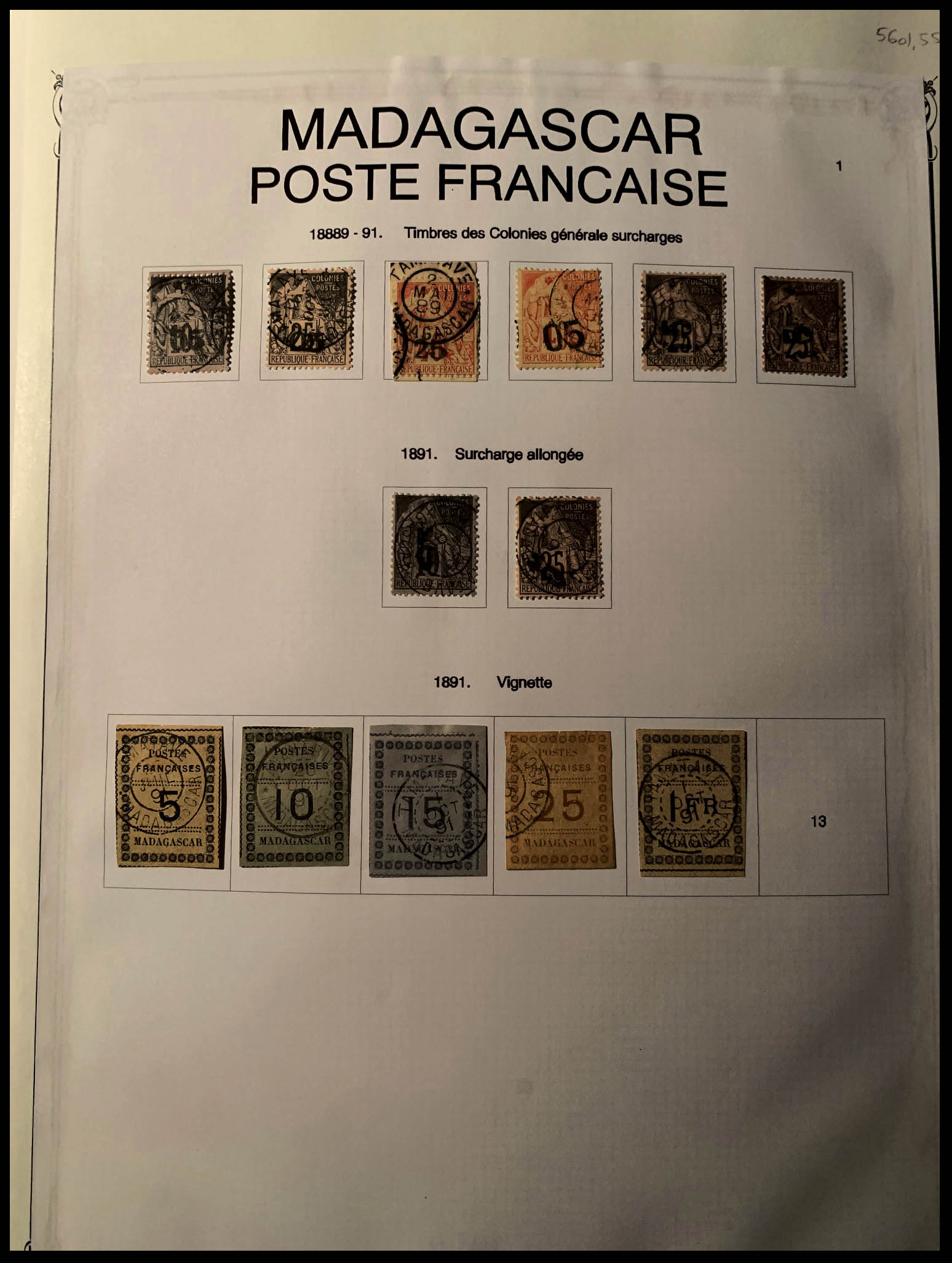 Lot 2127 - MONACO, FRENCH COLONIES A-Z INCLUDING RARITIES MADAGASCAR, LOTS & COLLECTIONS -  Francois Feldman F.C.N.P François FELDMAN sale #128