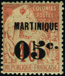 Lot 2182 - MONACO, FRENCH COLONIES A-Z INCLUDING RARITIES martinique -  Francois Feldman F.C.N.P François FELDMAN sale #128