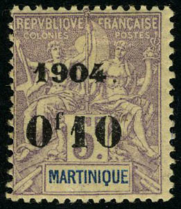 Lot 2197 - MONACO, FRENCH COLONIES A-Z INCLUDING RARITIES martinique -  Francois Feldman F.C.N.P François FELDMAN sale #128