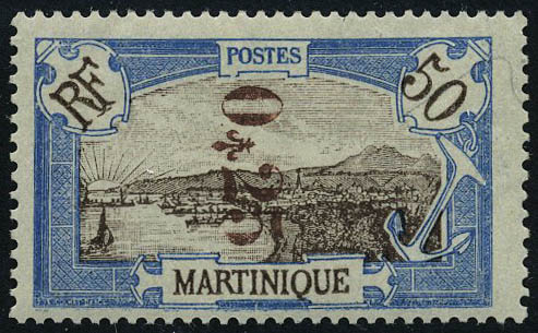 Lot 2203 - MONACO, FRENCH COLONIES A-Z INCLUDING RARITIES martinique -  Francois Feldman F.C.N.P François FELDMAN sale #128