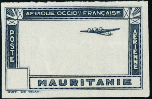 Lot 2215 - MONACO, FRENCH COLONIES A-Z INCLUDING RARITIES MAURITANIE, POSTE AERIENNE -  Francois Feldman F.C.N.P François FELDMAN sale #128
