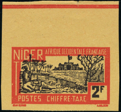 Lot 2222 - MONACO, FRENCH COLONIES A-Z INCLUDING RARITIES NIGER, TIMBRES-TAXE -  Francois Feldman F.C.N.P François FELDMAN sale #128