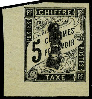 Lot 2286 - MONACO, FRENCH COLONIES A-Z INCLUDING RARITIES OBOCK, TIMBRES-TAXE -  Francois Feldman F.C.N.P François FELDMAN sale #128