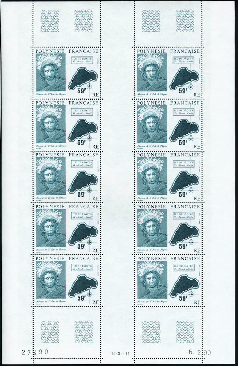 Lot 2301 - MONACO, FRENCH COLONIES A-Z INCLUDING RARITIES polynesie -  Francois Feldman F.C.N.P François FELDMAN sale #128