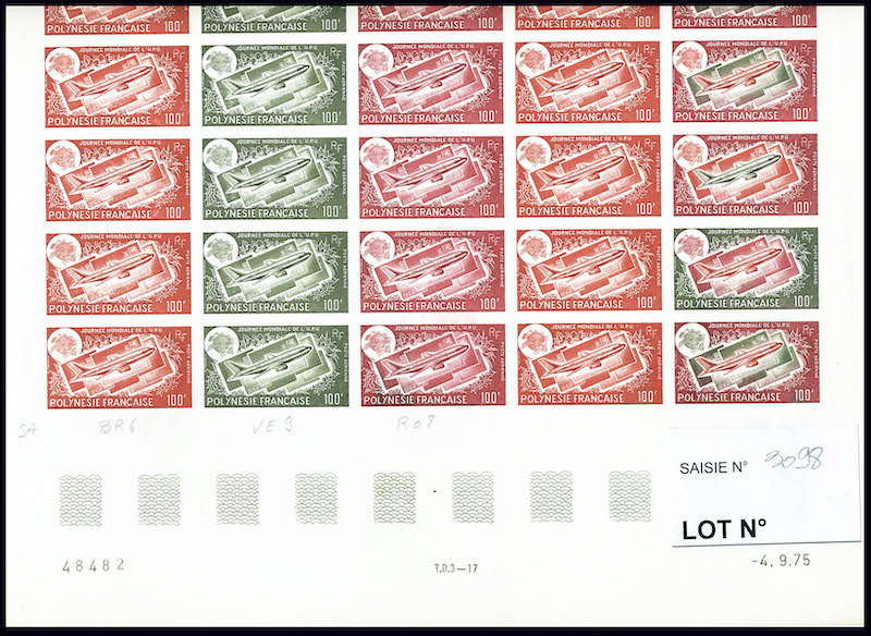 Lot 2306 - MONACO, FRENCH COLONIES A-Z INCLUDING RARITIES POLYNESIE, POSTE AERIENNE -  Francois Feldman F.C.N.P François FELDMAN sale #128