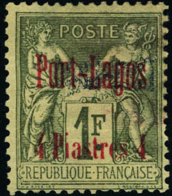 Lot 2317 - MONACO, FRENCH COLONIES A-Z INCLUDING RARITIES port lagos - Francois Feldman F.C.N.P François FELDMAN sale #128 Lot 2317 - MONACO, FRENCH COLONIES A-Z INCLUDING RARITIES port lagos - Francois Feldman F.C.N.P François FELDMAN sale #128