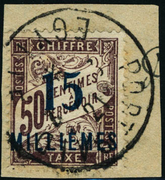 Lot 2334 - MONACO, FRENCH COLONIES A-Z INCLUDING RARITIES PORT SAID, TIMBRES-TAXE -  Francois Feldman F.C.N.P François FELDMAN sale #128