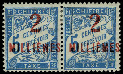 Lot 2335 - MONACO, FRENCH COLONIES A-Z INCLUDING RARITIES PORT SAID, TIMBRES-TAXE -  Francois Feldman F.C.N.P François FELDMAN sale #128
