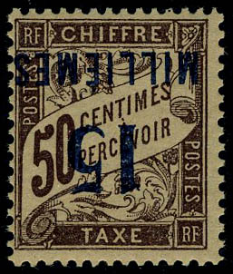 Lot 2341 - MONACO, FRENCH COLONIES A-Z INCLUDING RARITIES PORT SAID, TIMBRES-TAXE -  Francois Feldman F.C.N.P François FELDMAN sale #128