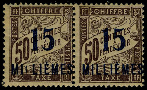 Lot 2342 - MONACO, FRENCH COLONIES A-Z INCLUDING RARITIES PORT SAID, TIMBRES-TAXE -  Francois Feldman F.C.N.P François FELDMAN sale #128