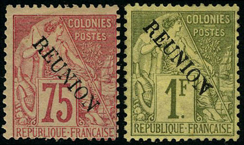 Lot 2348 - MONACO, FRENCH COLONIES A-Z INCLUDING RARITIES Reunión -  Francois Feldman F.C.N.P François FELDMAN sale #128