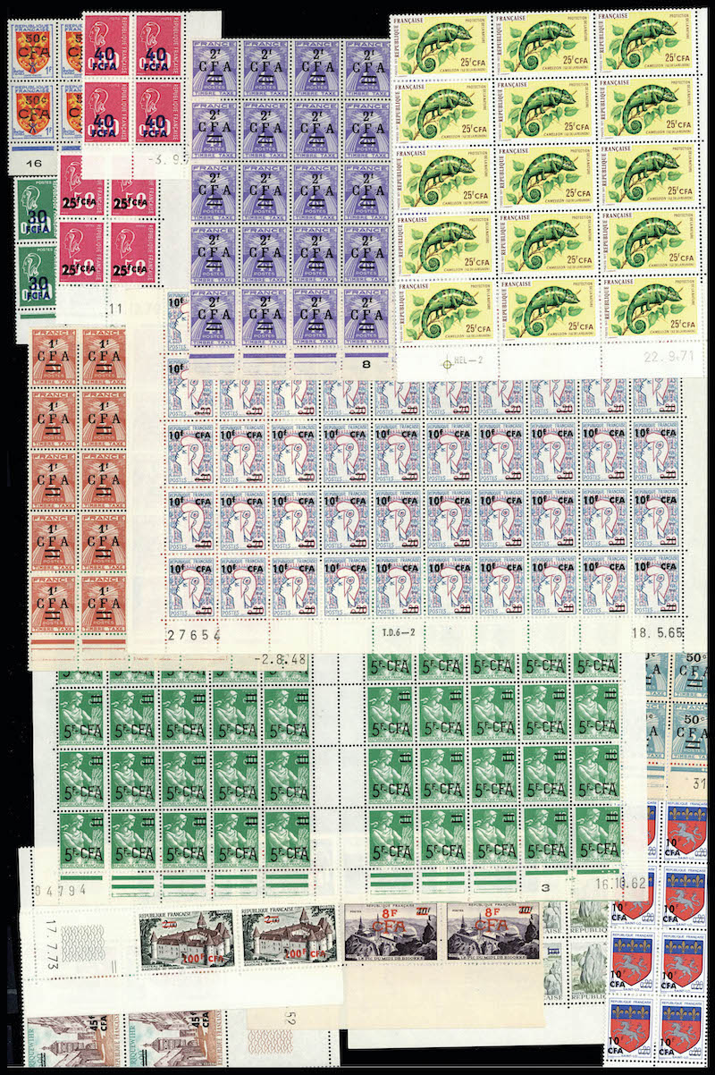 Lot 2365 - MONACO, FRENCH COLONIES A-Z INCLUDING RARITIES Reunión - Francois Feldman F.C.N.P François FELDMAN sale #128 Lot 2365 - MONACO, FRENCH COLONIES A-Z INCLUDING RARITIES Reunión - Francois Feldman F.C.N.P François FELDMAN sale #128