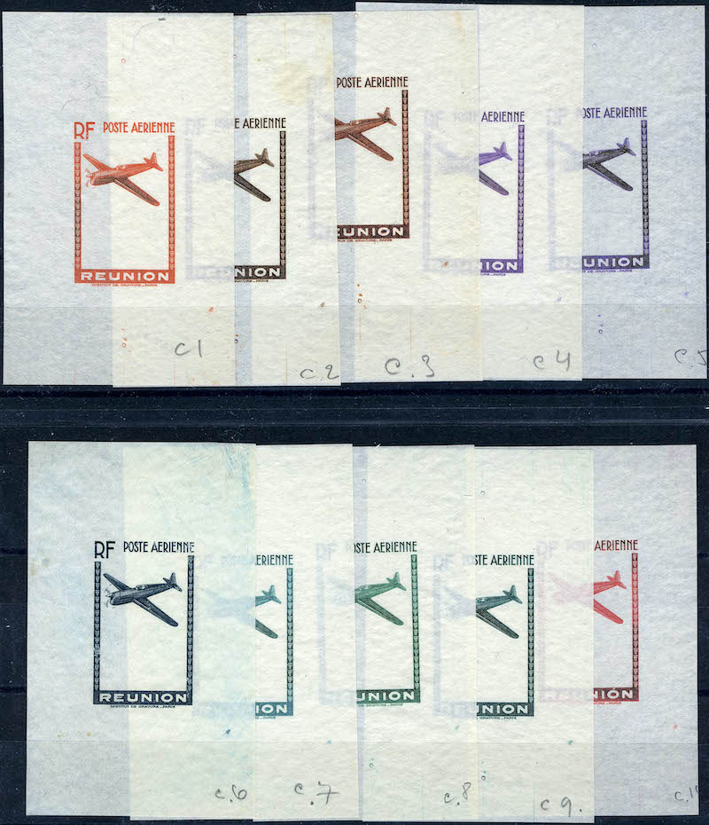 Lot 2372 - MONACO, FRENCH COLONIES A-Z INCLUDING RARITIES REUNION, POSTE AERIENNE - Francois Feldman F.C.N.P François FELDMAN sale #128 Lot 2372 - MONACO, FRENCH COLONIES A-Z INCLUDING RARITIES REUNION, POSTE AERIENNE - Francois Feldman F.C.N.P François FELDMAN sale #128