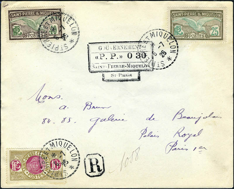 Lot 2410 - MONACO, FRENCH COLONIES A-Z INCLUDING RARITIES SAINT PIERRE & MIQUELON -  Francois Feldman F.C.N.P François FELDMAN sale #128