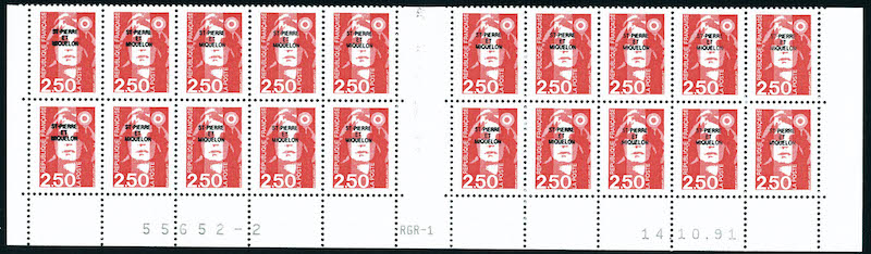 Lot 2427 - MONACO, FRENCH COLONIES A-Z INCLUDING RARITIES SAINT PIERRE & MIQUELON -  Francois Feldman F.C.N.P François FELDMAN sale #128