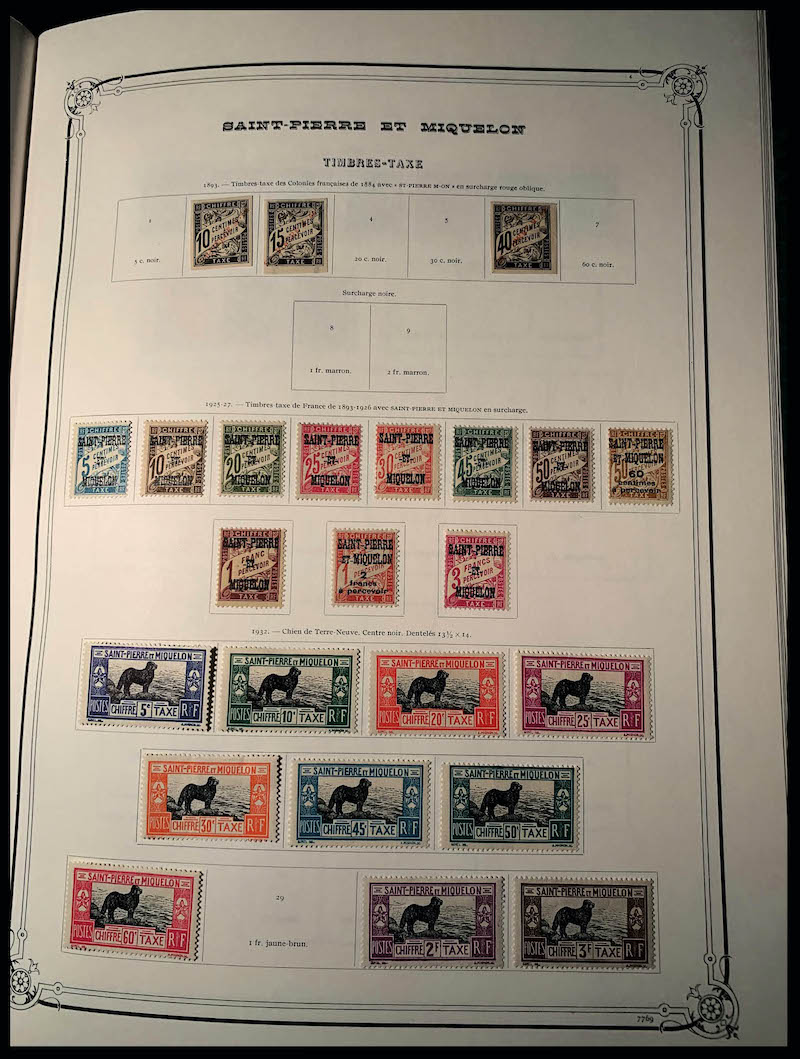 Lot 2437 - MONACO, FRENCH COLONIES A-Z INCLUDING RARITIES SAINT PIERRE & MIQUELON, LOTS & COLLECTIONS - Francois Feldman F.C.N.P François FELDMAN sale #128 Lot 2437 - MONACO, FRENCH COLONIES A-Z INCLUDING RARITIES SAINT PIERRE & MIQUELON, LOTS & COLLECTIONS - Francois Feldman F.C.N.P François FELDMAN sale #128