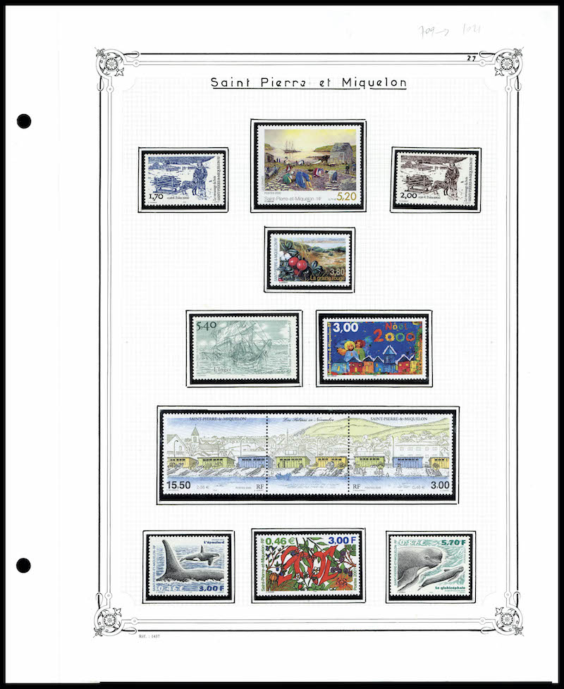 Lot 2440 - MONACO, FRENCH COLONIES A-Z INCLUDING RARITIES SAINT PIERRE & MIQUELON, LOTS & COLLECTIONS - Francois Feldman F.C.N.P François FELDMAN sale #128 Lot 2440 - MONACO, FRENCH COLONIES A-Z INCLUDING RARITIES SAINT PIERRE & MIQUELON, LOTS & COLLECTIONS - Francois Feldman F.C.N.P François FELDMAN sale #128
