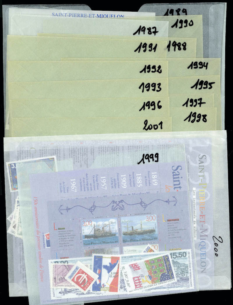 Lot 2442 - MONACO, FRENCH COLONIES A-Z INCLUDING RARITIES SAINT PIERRE & MIQUELON, LOTS & COLLECTIONS - Francois Feldman F.C.N.P François FELDMAN sale #128 Lot 2442 - MONACO, FRENCH COLONIES A-Z INCLUDING RARITIES SAINT PIERRE & MIQUELON, LOTS & COLLECTIONS - Francois Feldman F.C.N.P François FELDMAN sale #128
