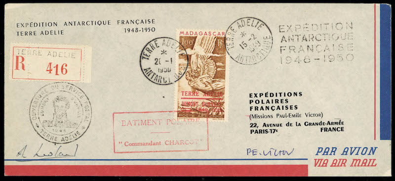 Lot 2556 - MONACO, FRENCH COLONIES A-Z INCLUDING RARITIES T.A.A.F., POSTE AERIENNE -  Francois Feldman F.C.N.P François FELDMAN sale #128