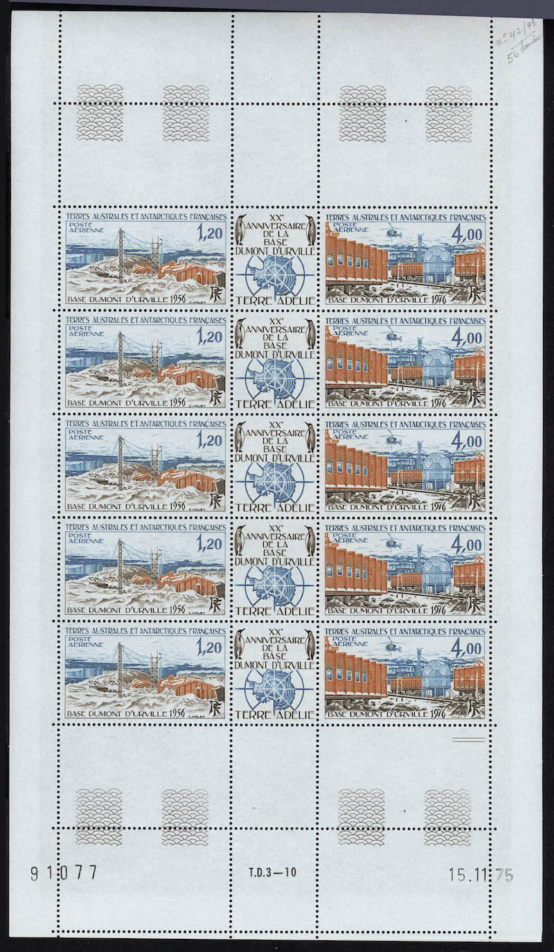Lot 2563 - MONACO, FRENCH COLONIES A-Z INCLUDING RARITIES T.A.A.F., POSTE AERIENNE - Francois Feldman F.C.N.P François FELDMAN sale #128 Lot 2563 - MONACO, FRENCH COLONIES A-Z INCLUDING RARITIES T.A.A.F., POSTE AERIENNE - Francois Feldman F.C.N.P François FELDMAN sale #128