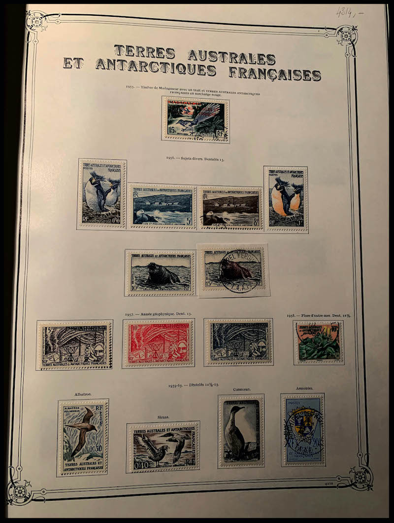 Lot 2566 - MONACO, FRENCH COLONIES A-Z INCLUDING RARITIES T.A.A.F., LOTS & COLLECTIONS - Francois Feldman F.C.N.P François FELDMAN sale #128 Lot 2566 - MONACO, FRENCH COLONIES A-Z INCLUDING RARITIES T.A.A.F., LOTS & COLLECTIONS - Francois Feldman F.C.N.P François FELDMAN sale #128