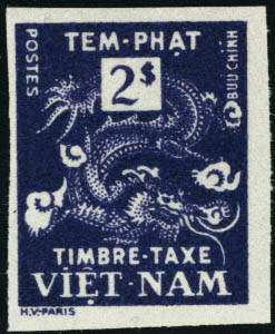 Lot 2612 - MONACO, FRENCH COLONIES A-Z INCLUDING RARITIES VIETNAM, TIMBRES-TAXE - Francois Feldman F.C.N.P François FELDMAN sale #128 Lot 2612 - MONACO, FRENCH COLONIES A-Z INCLUDING RARITIES VIETNAM, TIMBRES-TAXE - Francois Feldman F.C.N.P François FELDMAN sale #128