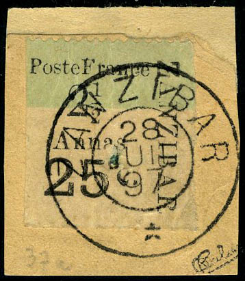 Lot 2648 - MONACO, FRENCH COLONIES A-Z INCLUDING RARITIES zanzibar - Francois Feldman F.C.N.P François FELDMAN sale #128 Lot 2648 - MONACO, FRENCH COLONIES A-Z INCLUDING RARITIES zanzibar - Francois Feldman F.C.N.P François FELDMAN sale #128