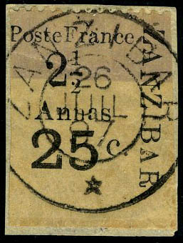 Lot 2650 - MONACO, FRENCH COLONIES A-Z INCLUDING RARITIES zanzibar - Francois Feldman F.C.N.P François FELDMAN sale #128 Lot 2650 - MONACO, FRENCH COLONIES A-Z INCLUDING RARITIES zanzibar - Francois Feldman F.C.N.P François FELDMAN sale #128