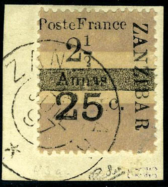 Lot 2657 - MONACO, FRENCH COLONIES A-Z INCLUDING RARITIES zanzibar - Francois Feldman F.C.N.P François FELDMAN sale #128 Lot 2657 - MONACO, FRENCH COLONIES A-Z INCLUDING RARITIES zanzibar - Francois Feldman F.C.N.P François FELDMAN sale #128