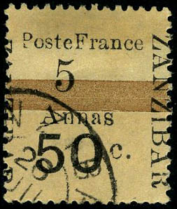 Lot 2660 - MONACO, FRENCH COLONIES A-Z INCLUDING RARITIES zanzibar -  Francois Feldman F.C.N.P François FELDMAN sale #128