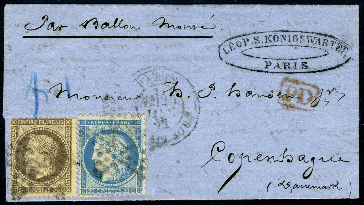 Lot 27 - France ballons montés -  Francois Feldman F.C.N.P François FELDMAN sale #128