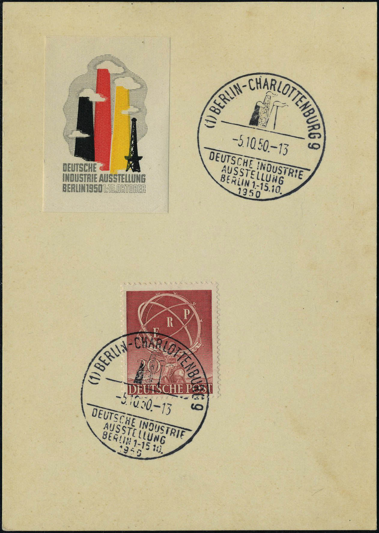 Lot 2722 - western europe allemagne (berlin) -  Francois Feldman F.C.N.P François FELDMAN sale #128