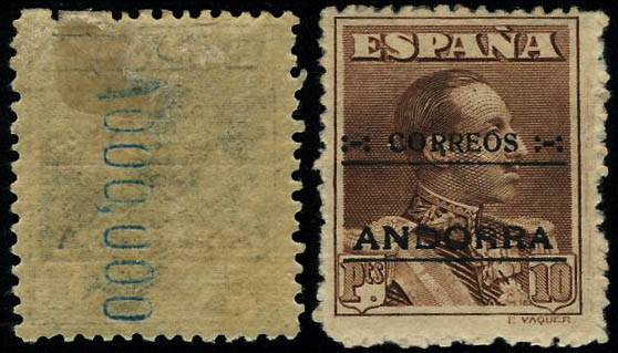 Lot 2729 - western europe andorre espagnol -  Francois Feldman F.C.N.P François FELDMAN sale #128