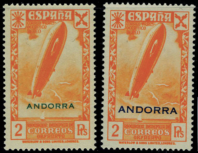 Lot 2736 - western europe ANDORRE ESPAGNOL, TIMBRES DE BIENFAISANCE - Francois Feldman F.C.N.P François FELDMAN sale #128 Lot 2736 - western europe ANDORRE ESPAGNOL, TIMBRES DE BIENFAISANCE - Francois Feldman F.C.N.P François FELDMAN sale #128