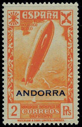 Lot 2739 - western europe ANDORRE ESPAGNOL, TIMBRES DE BIENFAISANCE - Francois Feldman F.C.N.P François FELDMAN sale #128 Lot 2739 - western europe ANDORRE ESPAGNOL, TIMBRES DE BIENFAISANCE - Francois Feldman F.C.N.P François FELDMAN sale #128