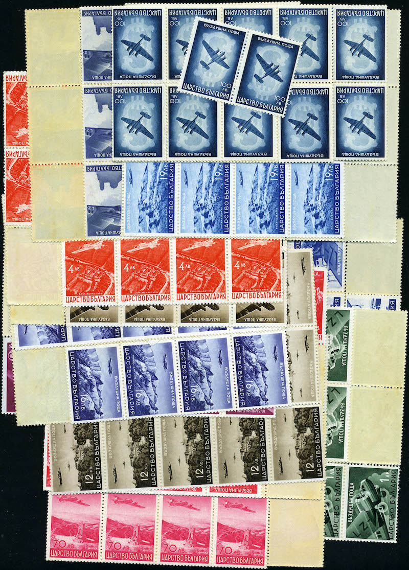 Lot 2792 - western europe BULGARIE, POSTE AERIENNE -  Francois Feldman F.C.N.P François FELDMAN sale #128