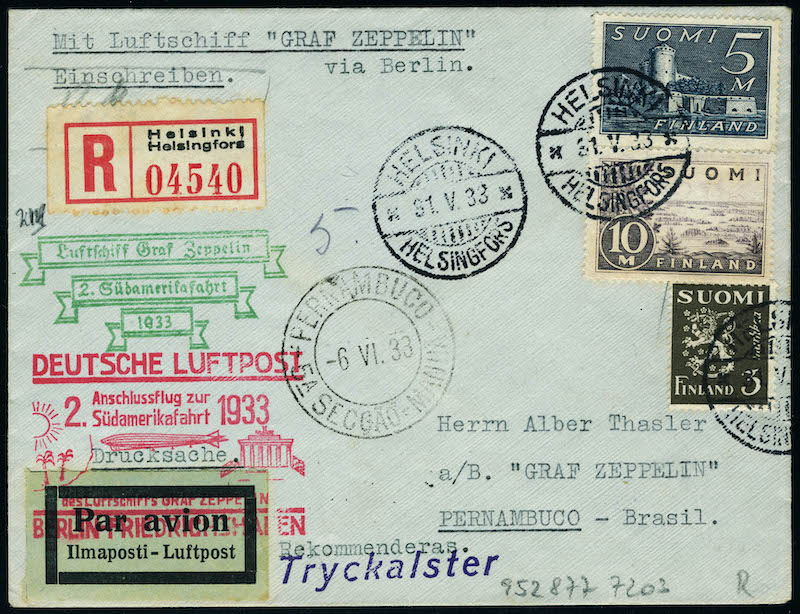 Lot 2836 - western europe FINLANDE, POSTE AERIENNE - Francois Feldman F.C.N.P François FELDMAN sale #128 Lot 2836 - western europe FINLANDE, POSTE AERIENNE - Francois Feldman F.C.N.P François FELDMAN sale #128