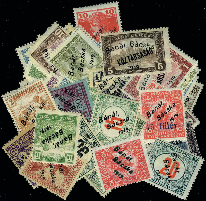 Lot 2891 - western europe hongrie (banat-bacska) - Francois Feldman F.C.N.P François FELDMAN sale #128 Lot 2891 - western europe hongrie (banat-bacska) - Francois Feldman F.C.N.P François FELDMAN sale #128