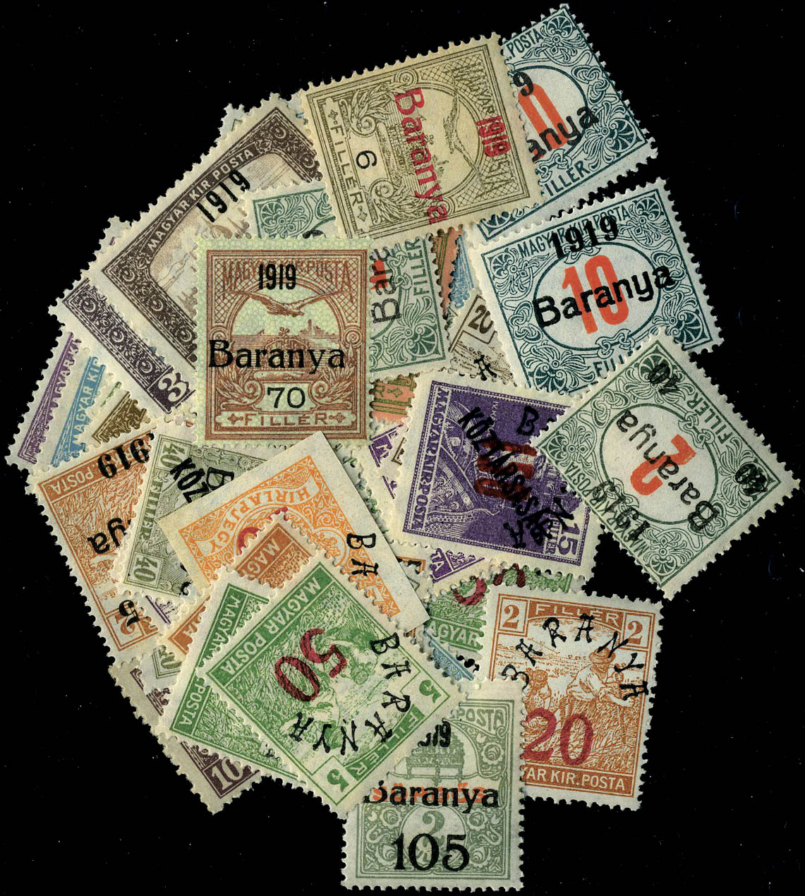 Lot 2892 - western europe hongrie (baranya) - Francois Feldman F.C.N.P François FELDMAN sale #128 Lot 2892 - western europe hongrie (baranya) - Francois Feldman F.C.N.P François FELDMAN sale #128