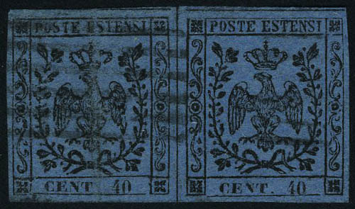 Lot 2916 - western europe italie (modene) - Francois Feldman F.C.N.P François FELDMAN sale #128 Lot 2916 - western europe italie (modene) - Francois Feldman F.C.N.P François FELDMAN sale #128