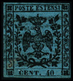 Lot 2919 - western europe italie (modene) - Francois Feldman F.C.N.P François FELDMAN sale #128 Lot 2919 - western europe italie (modene) - Francois Feldman F.C.N.P François FELDMAN sale #128